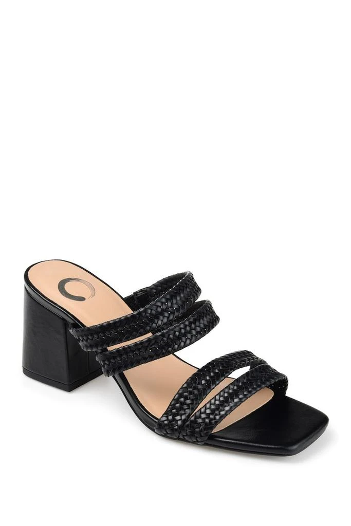 Journee Collection JOURNEE Natia Strappy Block Heel Sandal 1
