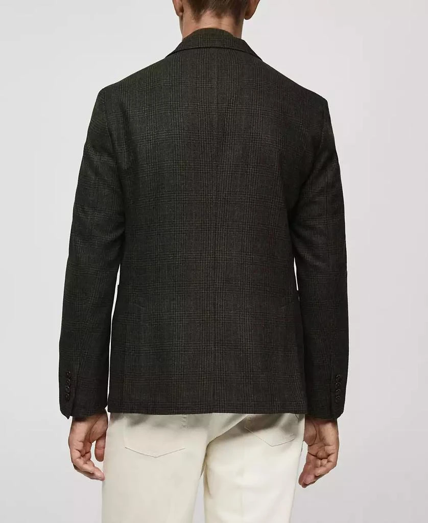 Mango Men's Slim-Fit Wool-Blend Blazer 5
