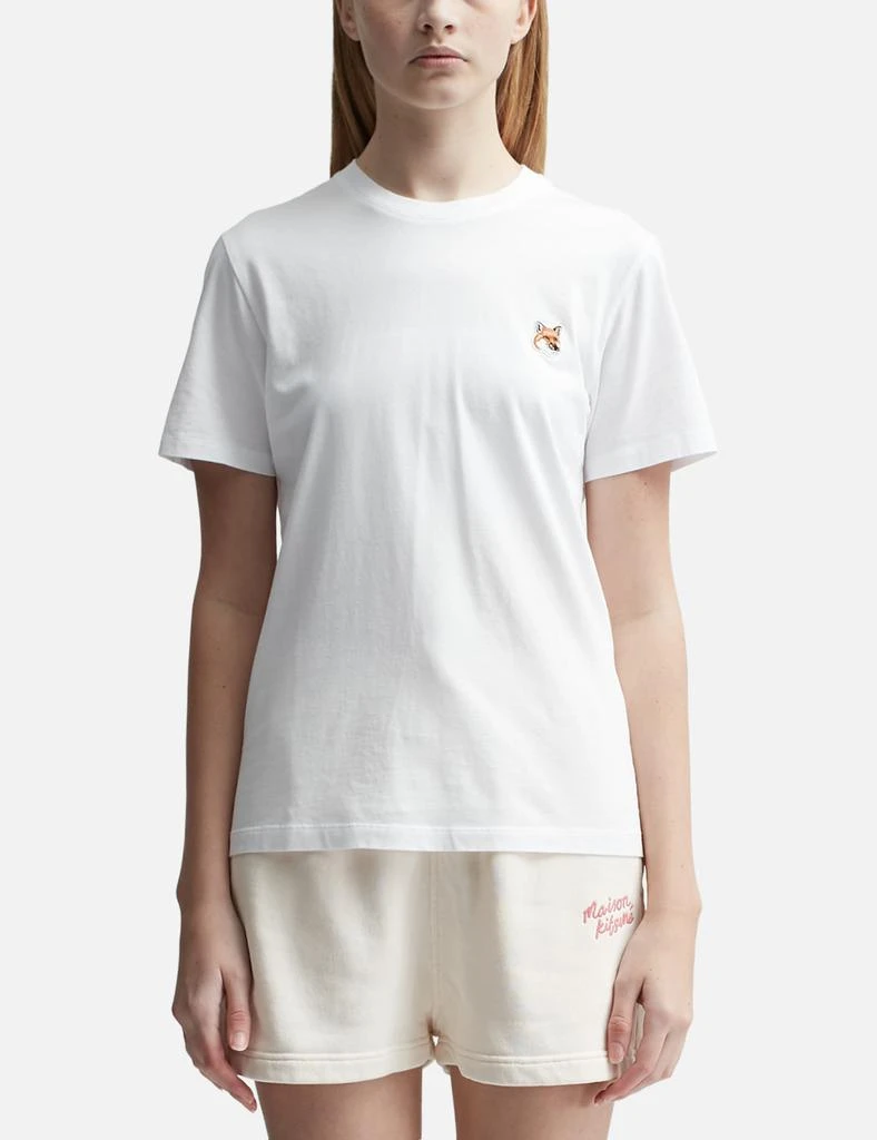 Maison Kitsuné Fox Head Patch Regular Tee Shirt 1