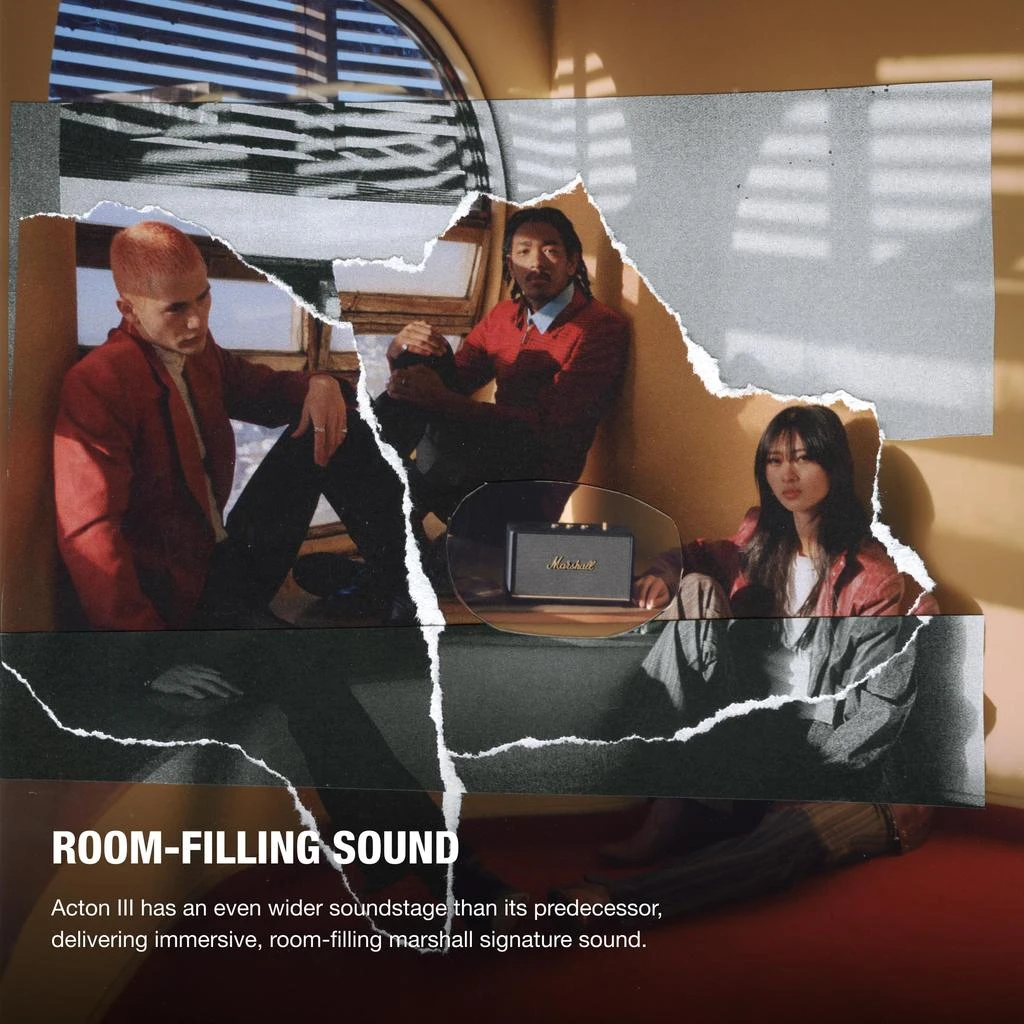 Marshall Marshall Acton III Bluetooth Home Speaker, Black 2