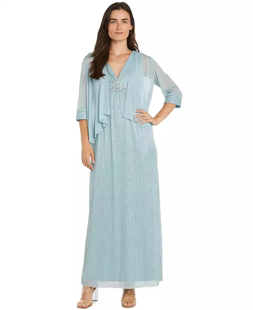 green emerald velvet dress Long Formal Printed Evening Dress A Line R&M Richards 1043  The Dress  Outlet