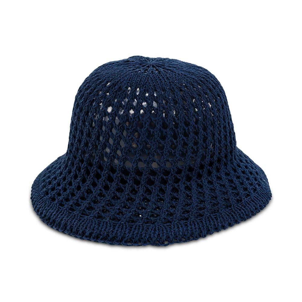 On 34th Women's Open-Knit Crochet Cloche Hat, Created for Macy's