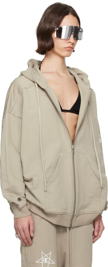 Rick Owens Off-White Champion Edition Jumbo Jason
s Hoodie 2