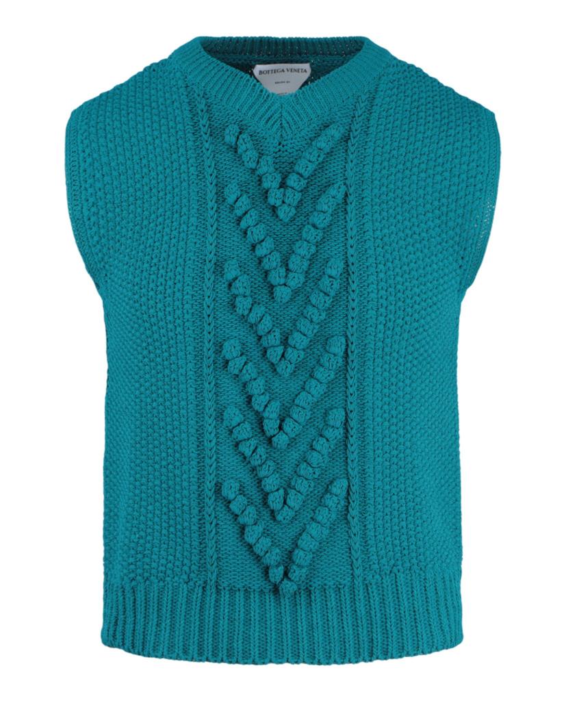 Bottega Veneta Aran Knitted Vest