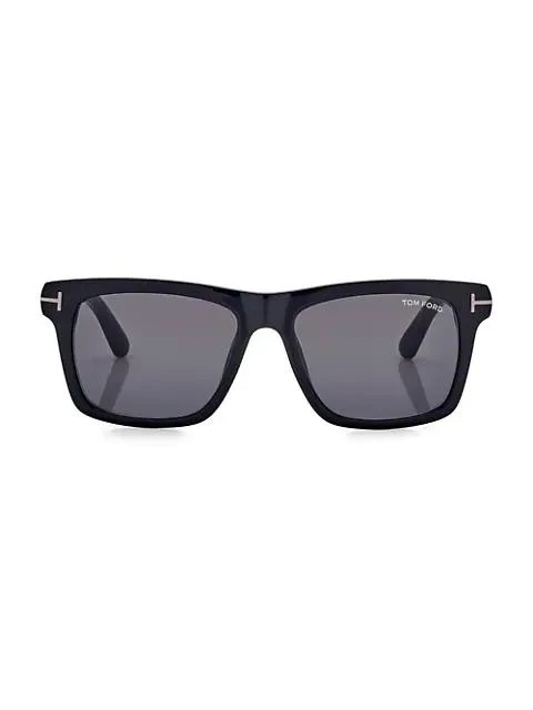 Tom Ford Buckley-02 56MM Wayfarer Sunglasses 1
