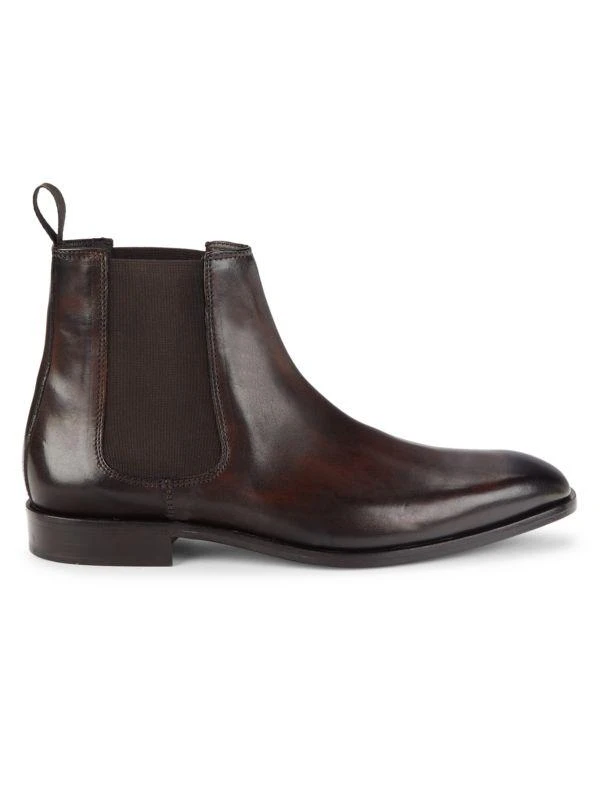 Saks Fifth Avenue Leather Chelsea Boots 1