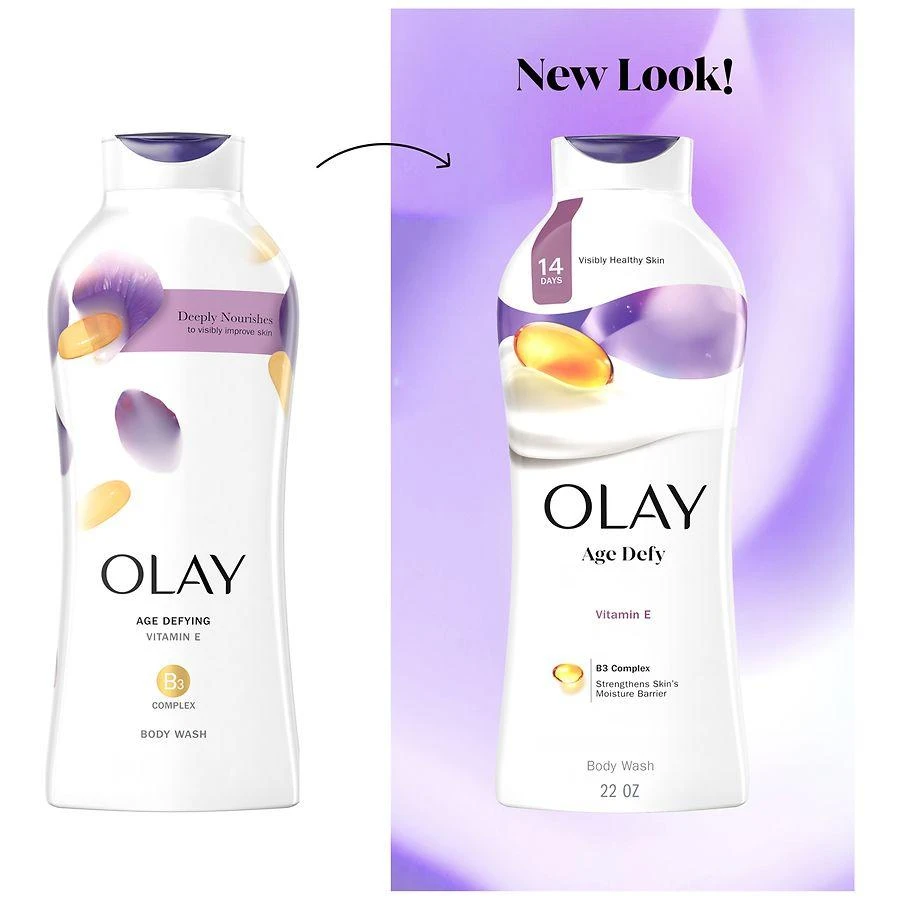Olay Body Wash with Vitamin E No Scent 6