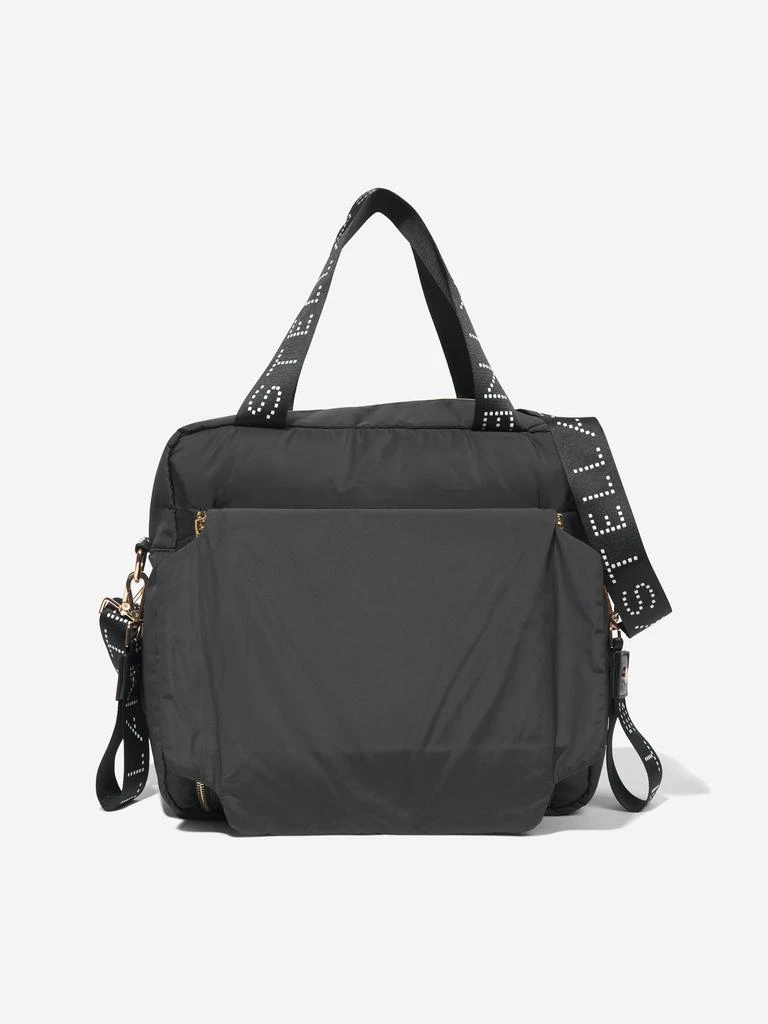 Stella McCartney Stella McCartney Baby Logo Changing Bag in Black (36cm) 1