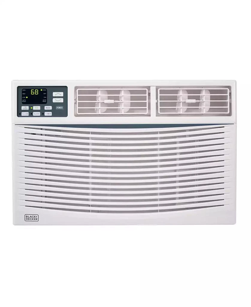 Black & Decker BLACK+DECKER Window Air Conditioner 12,000 BTU, AC Window Unit Cools Up to 450 Square Feet, Window AC Unit with Remote Control, 3 Cooling Speeds and Fan Only Function, BWAC10WTB, White 1