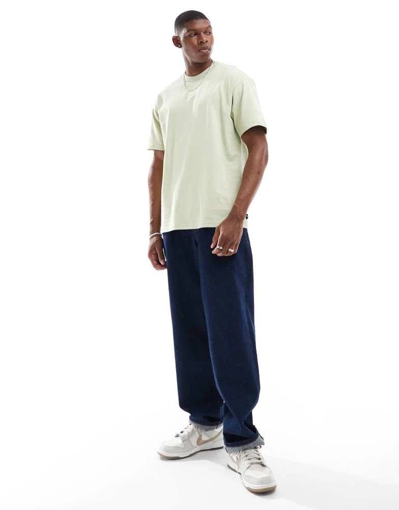 NIKE Nike Premium Essentials unisex oversized t-shirt in light green 3