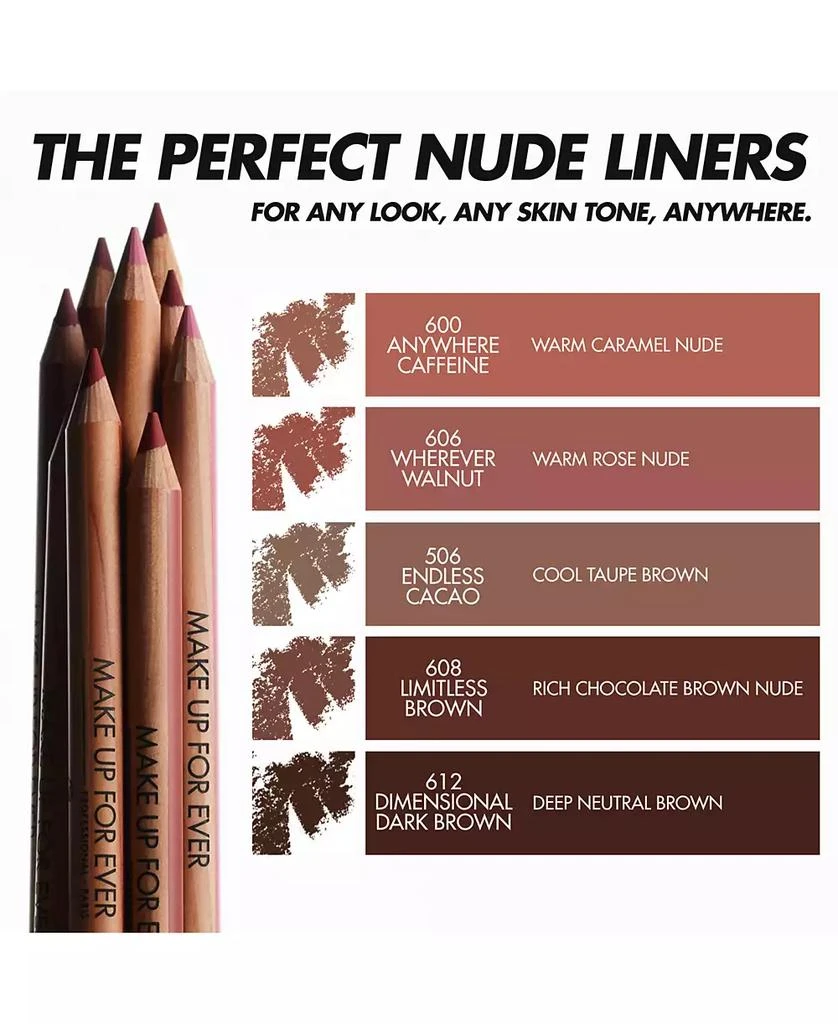 Make Up For Ever Artist Color Pencil Long-Lasting Lip Liner 4