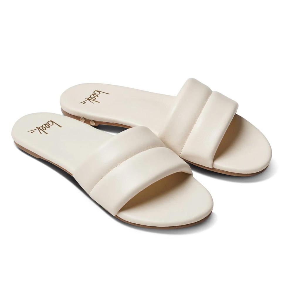 beek Women's Sugarbird Slide Sandal In Eggshell