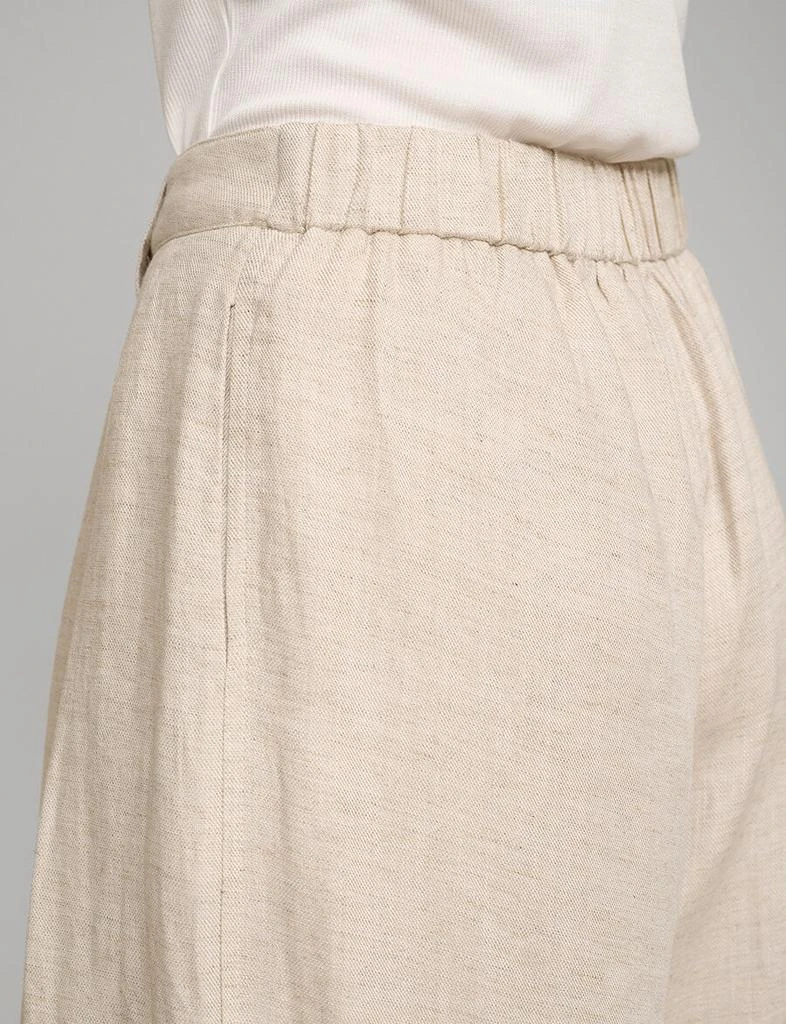 Pixie Market Oat Linen Wide Leg Pants 7