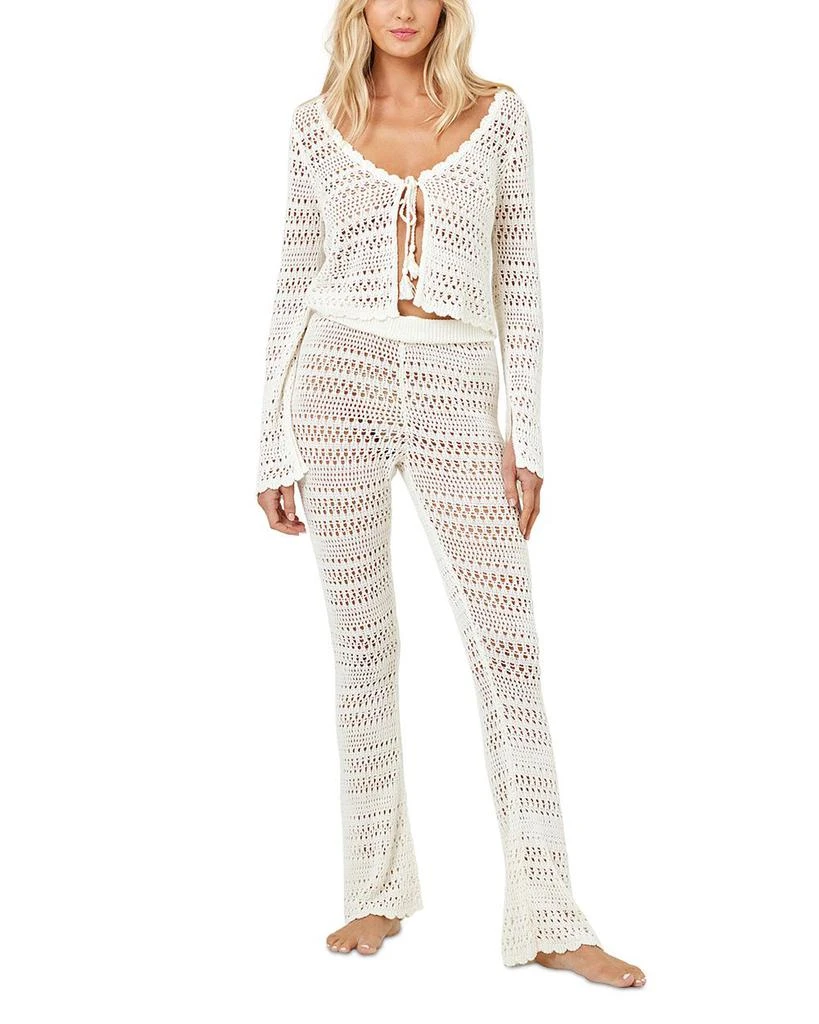 L*Space L*Golden Hour Crochet Pants 4