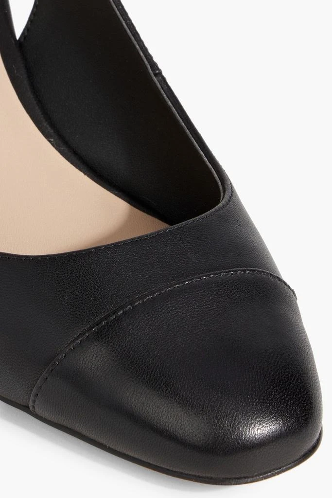 Stuart Weitzman Milla 55 leather slingback pumps 4