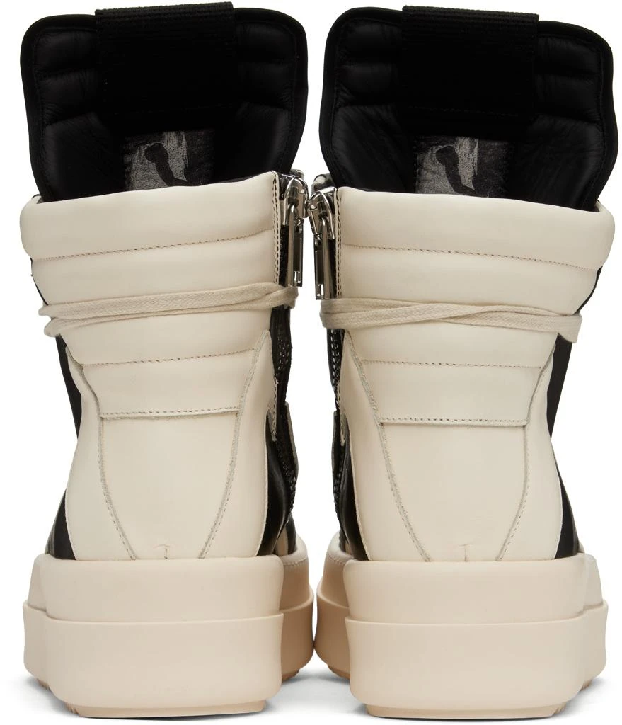 Rick Owens Black Mega Bumper Geobasket Sneakers 2