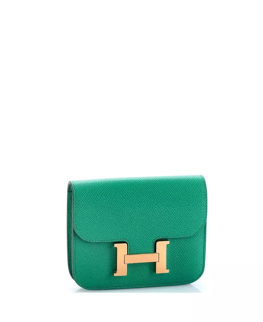 Pre-Owned HERMÉS Constance Slim Wallet Epsom 7