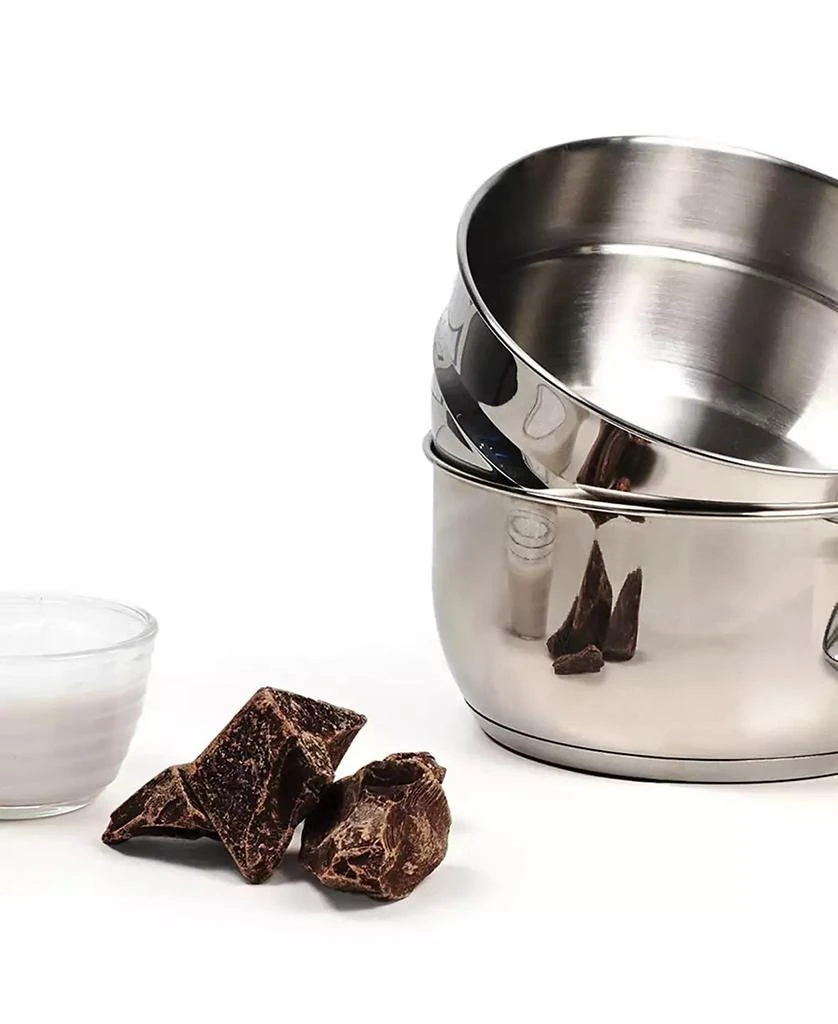 RSVP International Endurance Stainless Steel 3 Piece 2 Qt Double Boiler 5