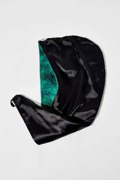 Urban Outfitters Conair X Wicked 2-In-1 Reversible Satin Hair Wrap & Microfiber Towel 1