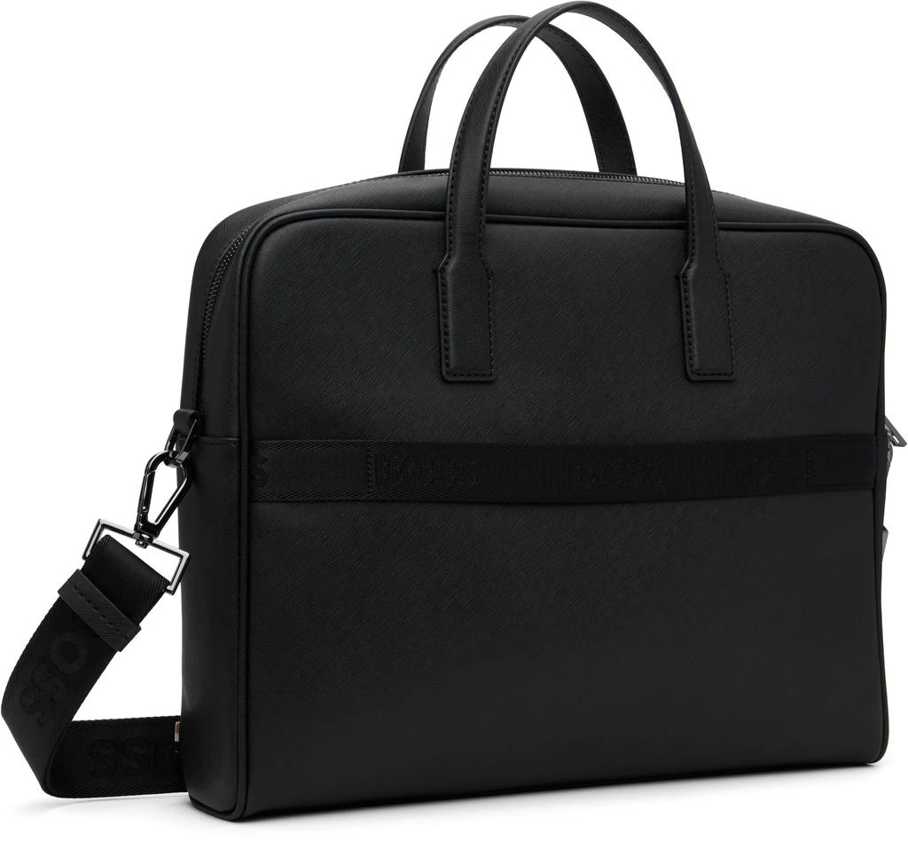 Hugo Boss Black Saffiano Leather Briefcase 3