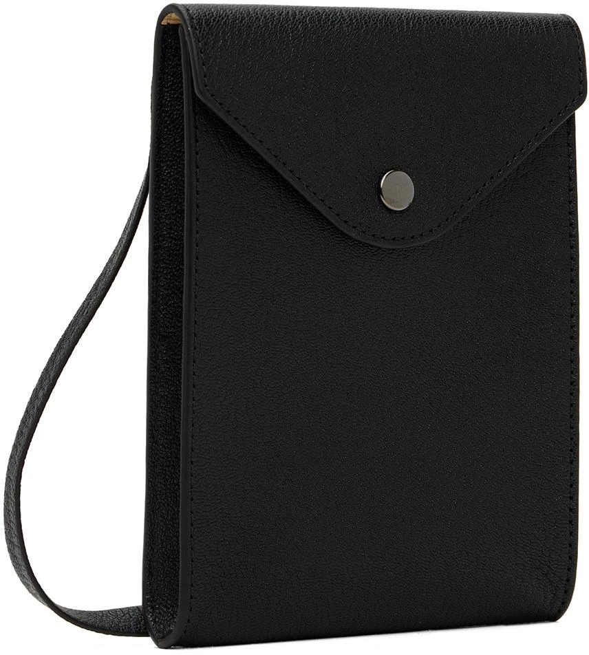 LEMAIRE Black Enveloppe Strap Shoulder Bag 2