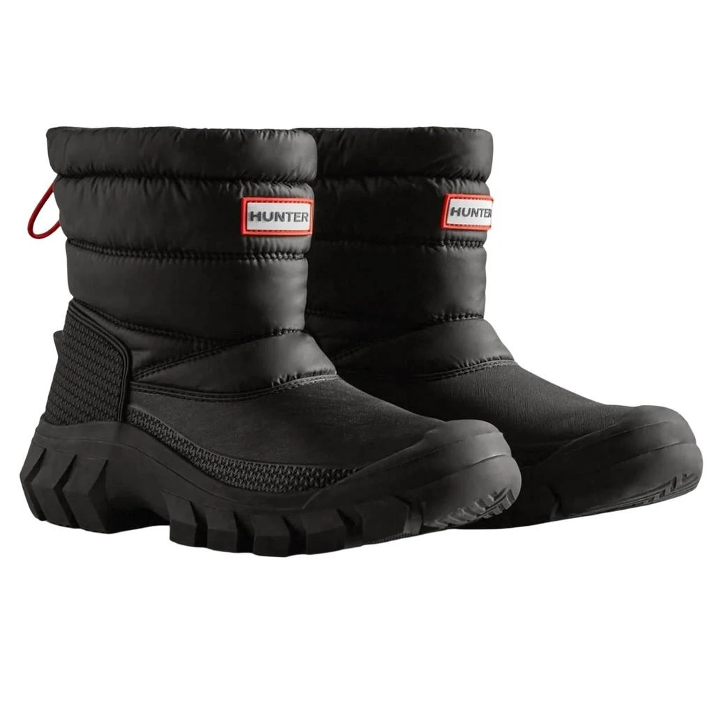 Hunter Women's Intrepid Snow Boot In Black 1