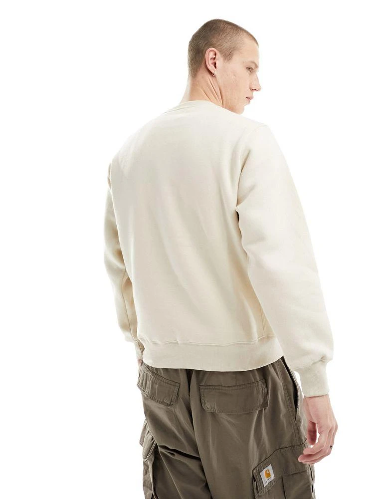 Criminal Damage Criminal Damage sweatshirt with large dragon embriodery in off white 4