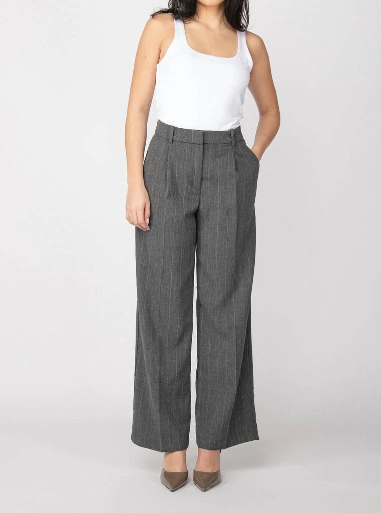 Dex Dex - Wide Leg Pinstripe Trouser 3