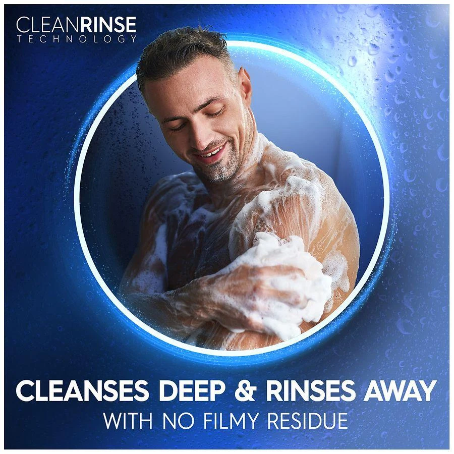 Dial Men Body + Hair + Face Wash, Ultimate Clean Amber Wood 6