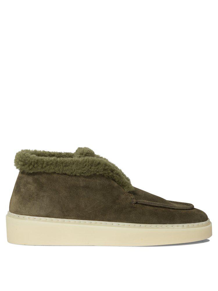 Officine Creative Officine Creative Shearling Trim Ankle Boots