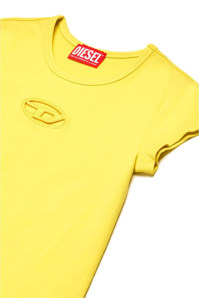 Diesel Kids Oval-D Logo Cut-Out Dress  On Sale Now with Up to 52% Off |  Discover Exclusive Deals & Savings at BeyondStyle  Authentic Diesel  clothing|apparel & accessories|girl|kids|dresses with Limited-Time  Discounts,