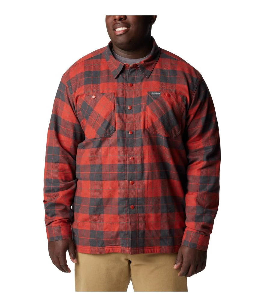 Columbia Big & Tall Cornell Woods™ Fleece Lined Shirt Jacket 1