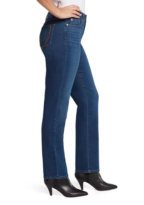 Bandolino Womens Mandie Straight Denim Jeans  Short 3