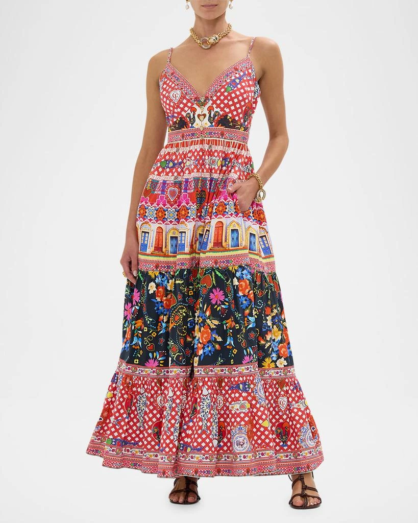 Camilla Folk Fabulous Tiered Bodice Maxi Dress 2