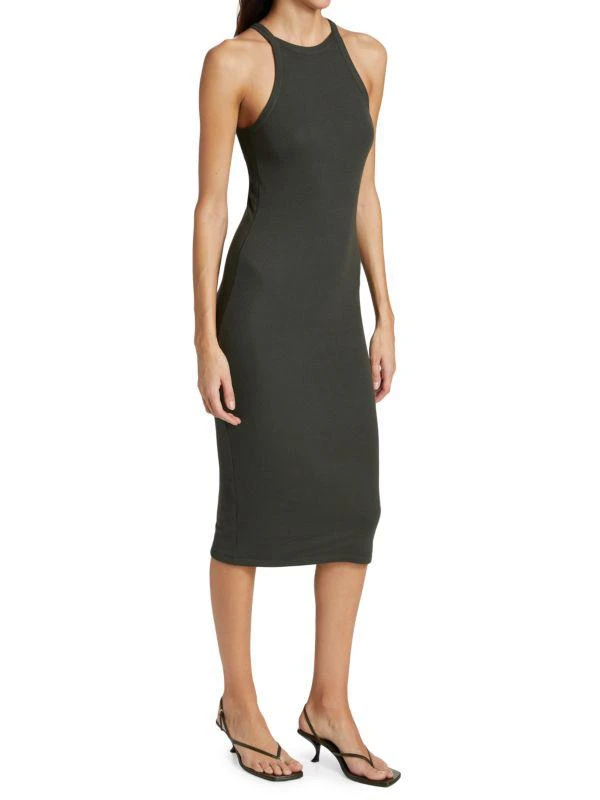 ATM Anthony Thomas Melillo Ribbed Bodycon Tank Dress 3