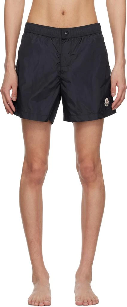 Moncler Navy Archivio Swim Shorts