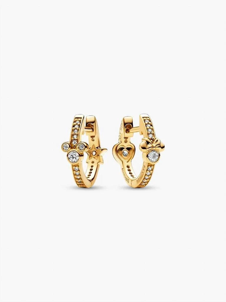 PANDORA Pandora - Disney Mickey Mouse
Minnie Mouse Sparkling Hoop Earrings
