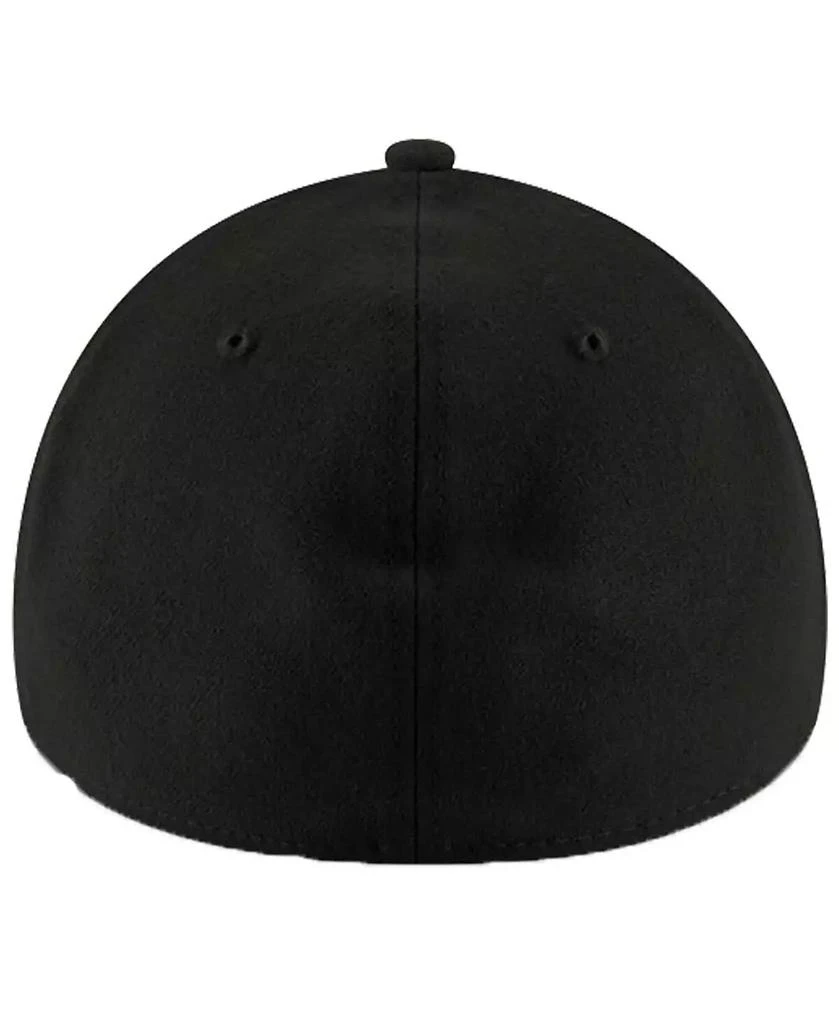 New Era Men's Black Philadelphia Eagles 39THIRTY Fitted Hat 2