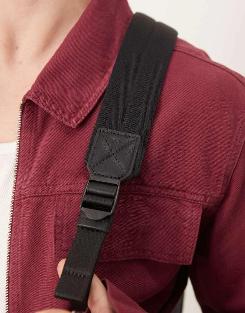 Calvin Klein Calvin Klein rubber back pack in black 2