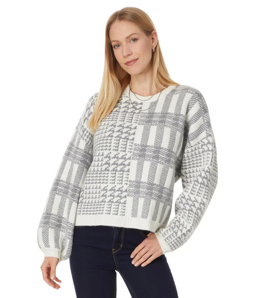 Splendid Elliott Plaid Sweater 1