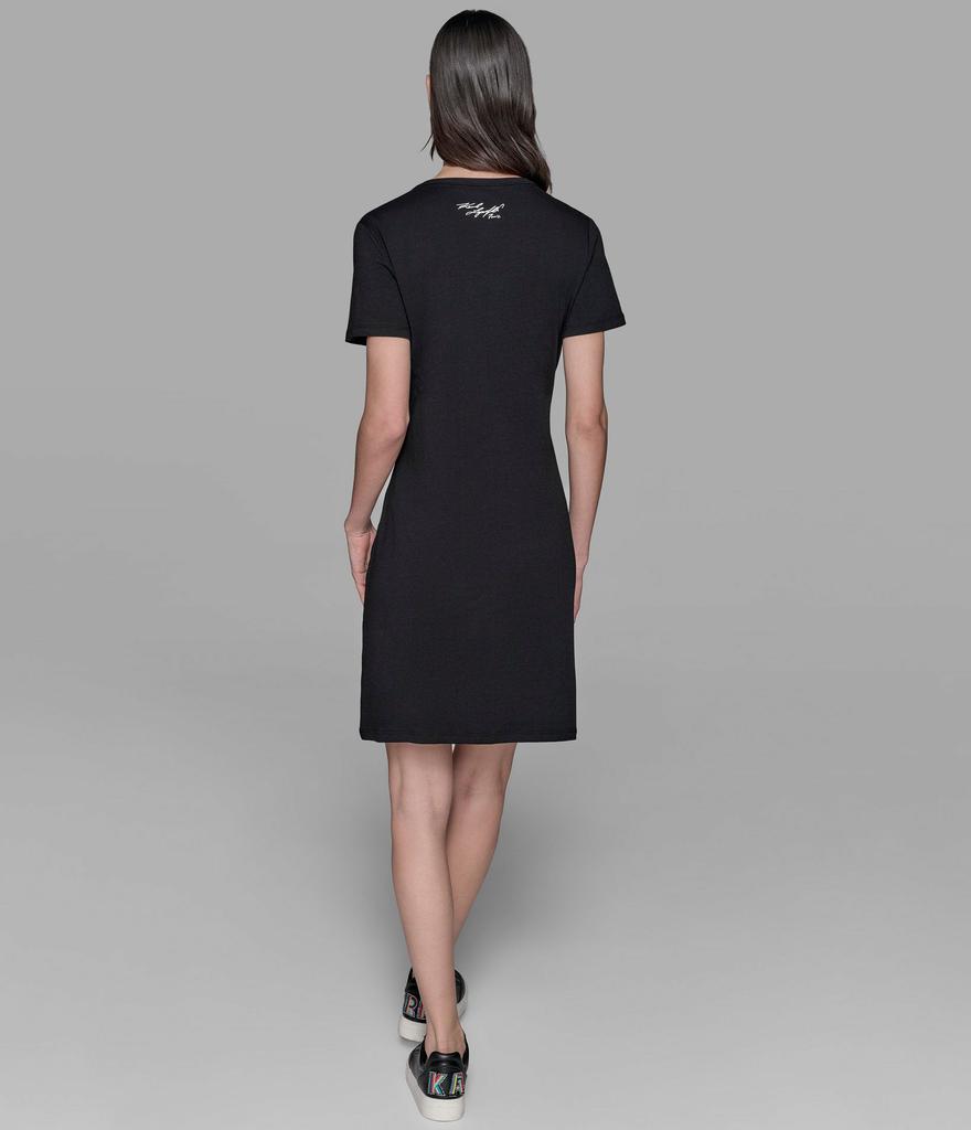 Karl Lagerfeld Paris SPORTY DUO T-SHIRT DRESS