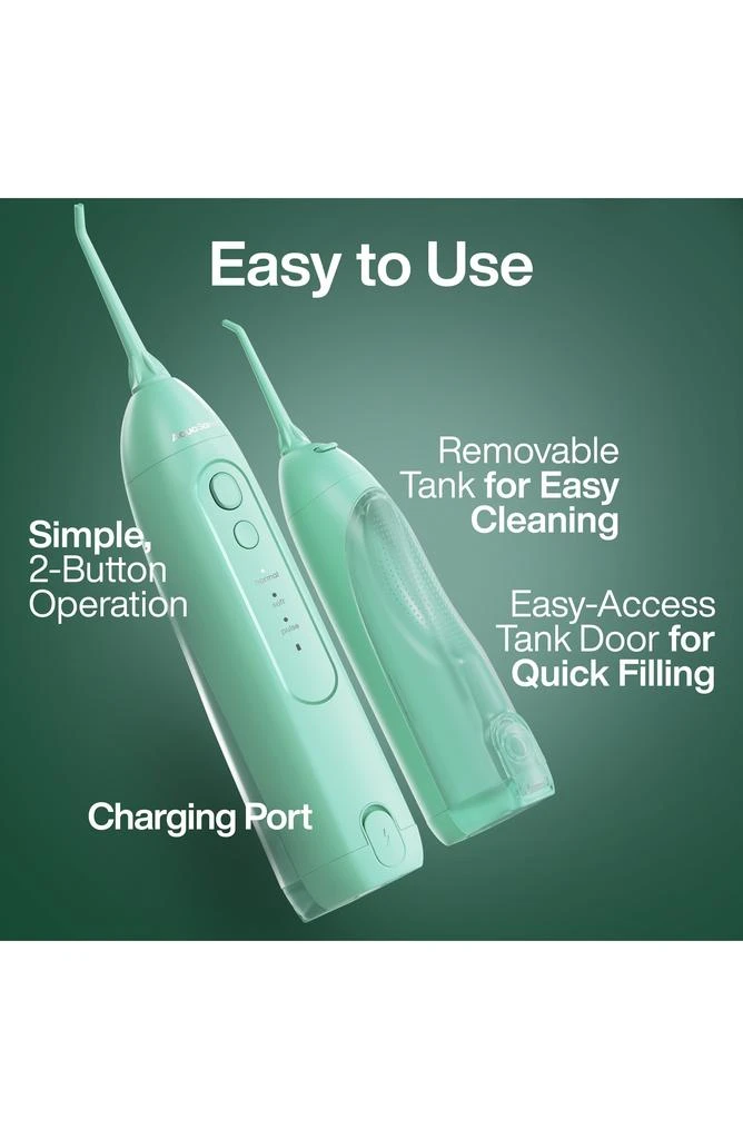AquaSonic Icon Power Toothbrush & Water Flosser Set 4