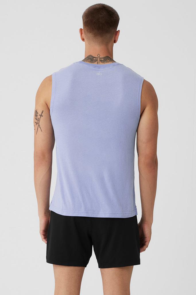 Alo Yoga The Triumph Muscle Tank - Icy Purple