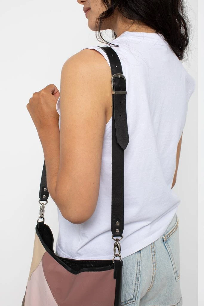 Los Angeles Apparel RLH3450 - Patchwork Crossbody Bag 5