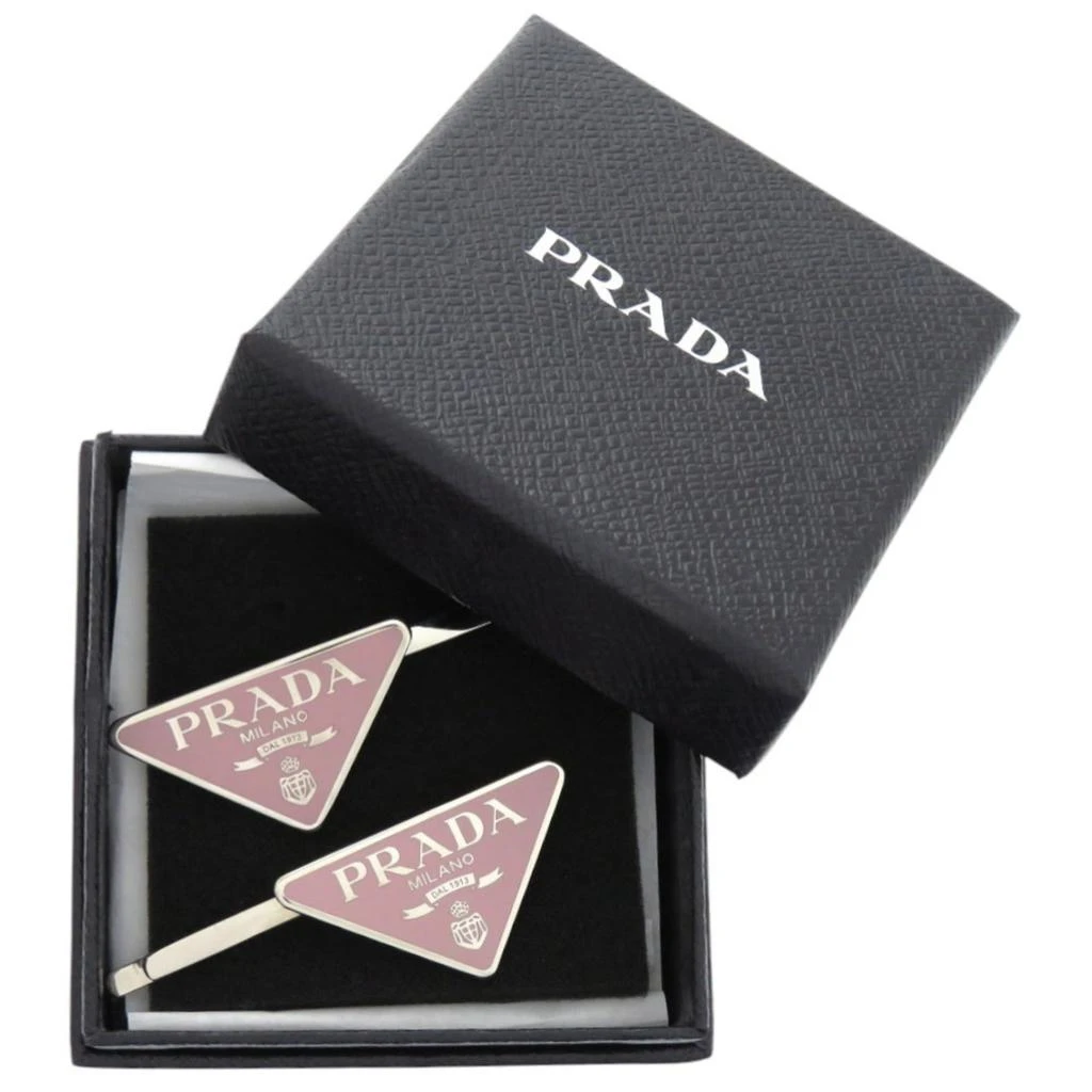 Prada pink Metal Hair Clip (Pre-Owned) 2