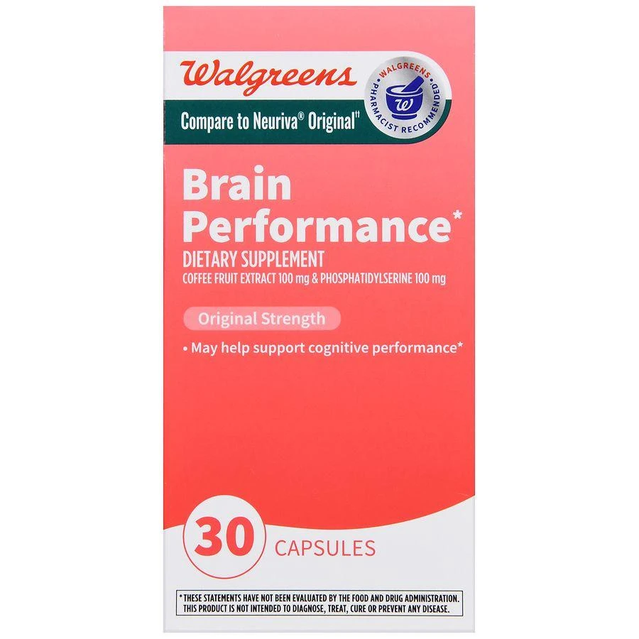 Walgreens Original Strength Brain Performance Capsules (30 days) 2