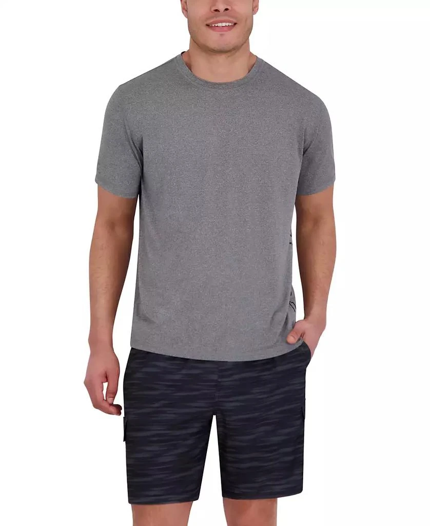 Spyder Men's Short Sleeve Drop Needle Crewneck Swim Shirt 1