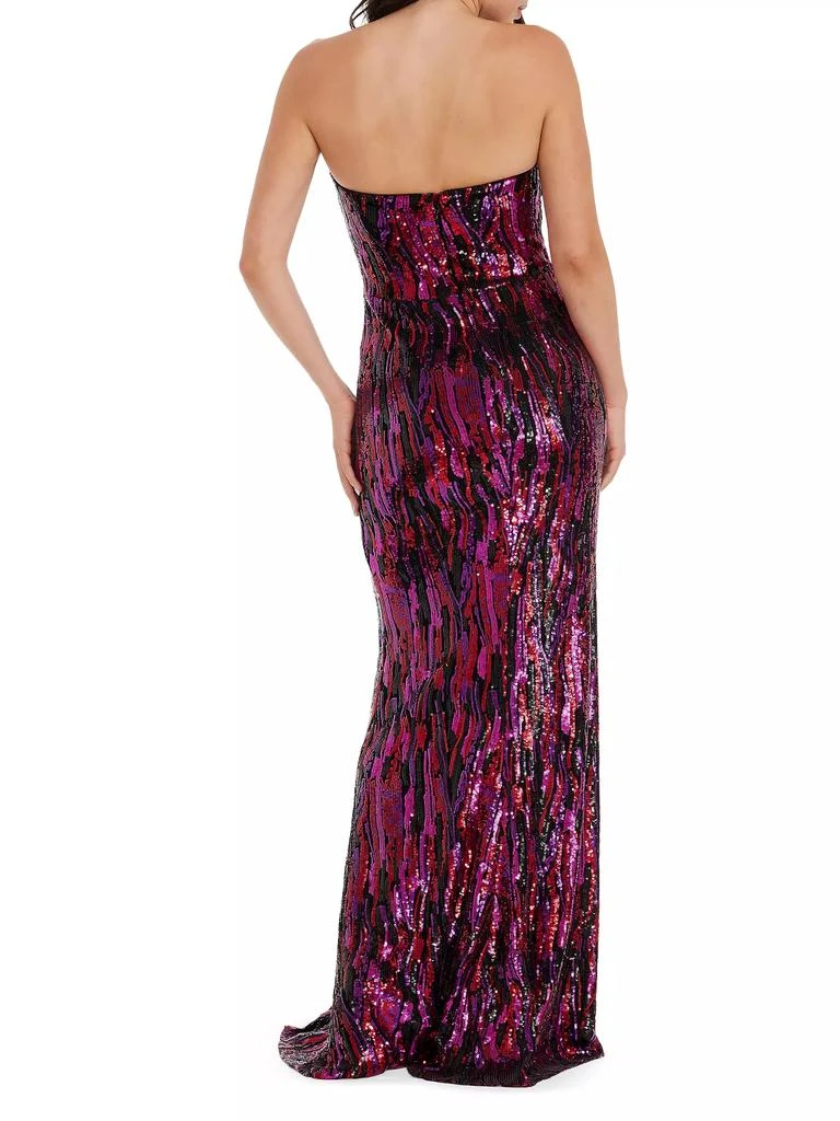 Dress The Population Nikita Sequin Tulle Mermaid Gown 5