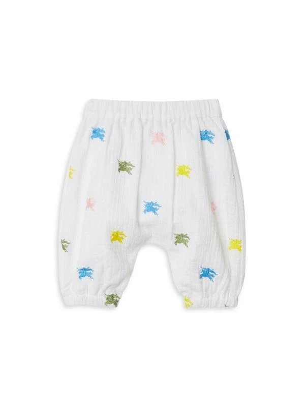 Burberry Baby's Equestrian Knight Shirt & Bubble Pants Set 4