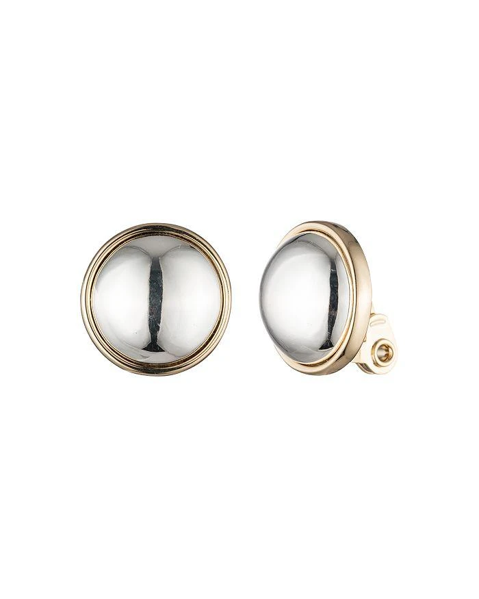 Ralph Lauren Lauren Button Clip-On Earrings